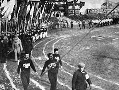 1952年碧潼战俘营办“奥运”